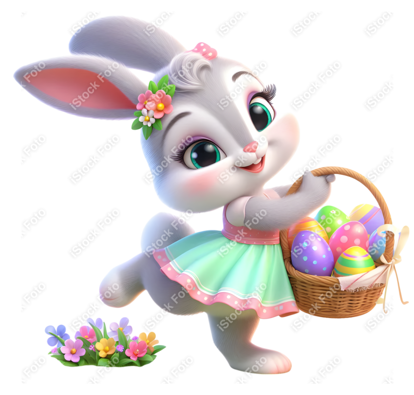 Coelhinha de páscoa menina (19)