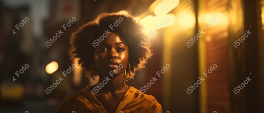 Uma mulher africana, poder feminino, gerada com IA (19)