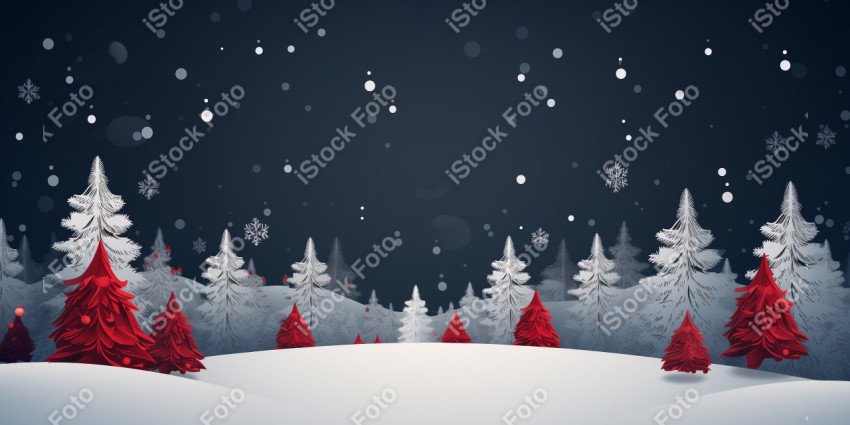 Background for card with Christmas decoration