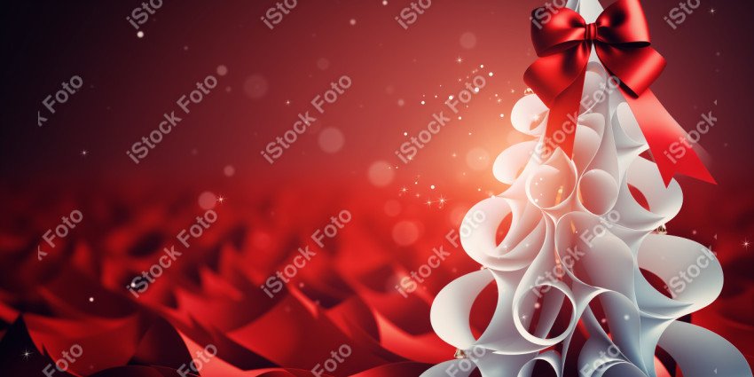 Background for card with Christmas decoration