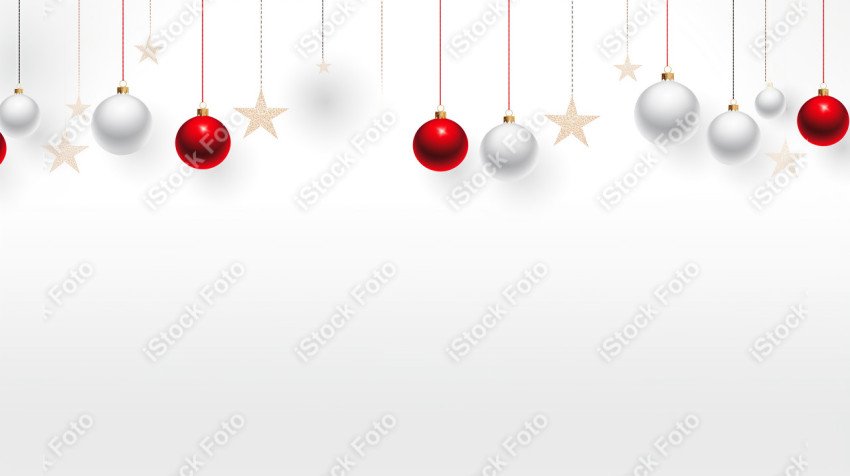 Christmas background template decorated with sweets