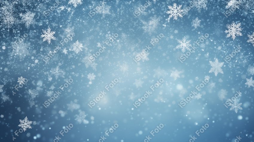 Blue winter christmas background for design