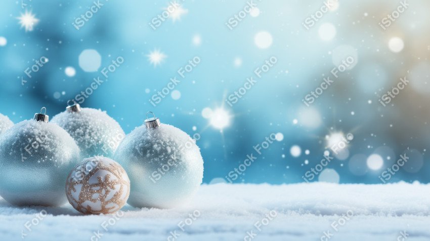 Blue winter christmas background for design