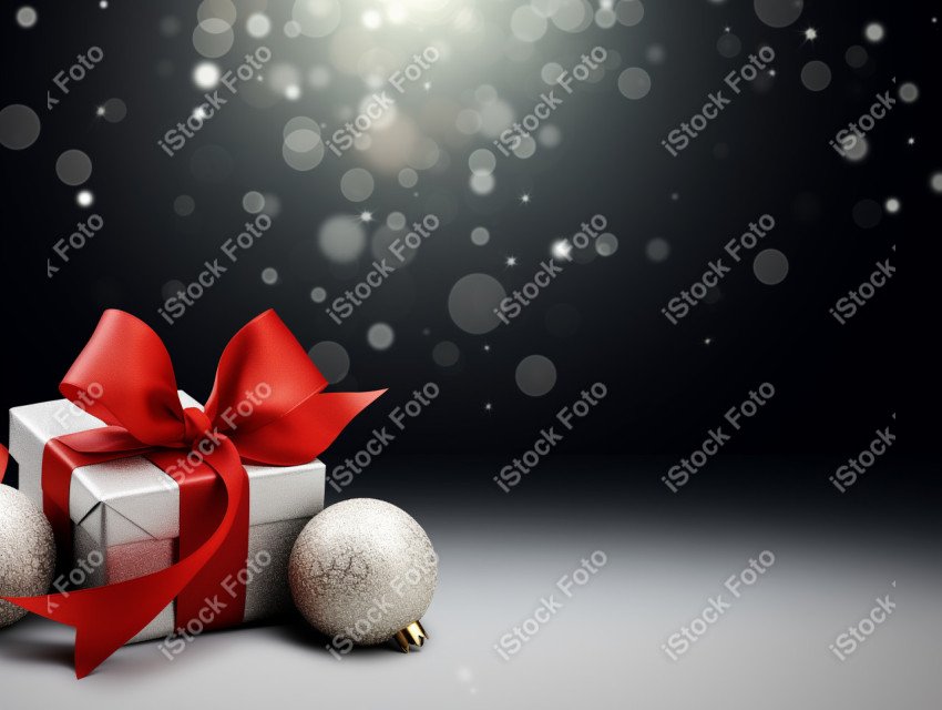 Merry christmas christian holiday background with ribbon