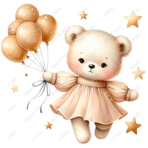 Ursinha bege baloeira (30)