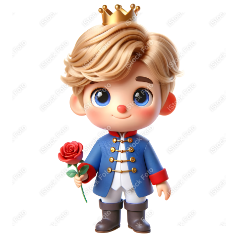 Um principe cute Principe 3D (6)