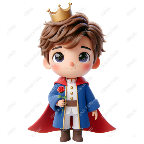 Um principe cute Principe 3D (81)