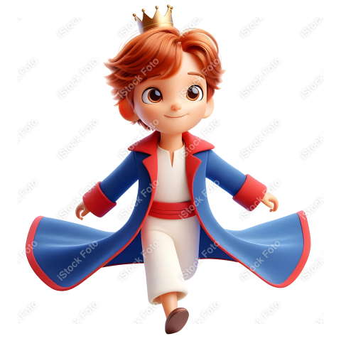 Um Príncipe 3D Cute (100)