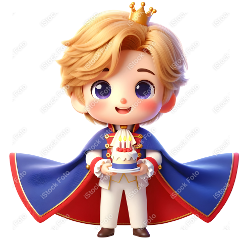 Um Príncipe 3D Cute (101)