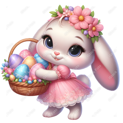 Coelhinha de páscoa menina (39)